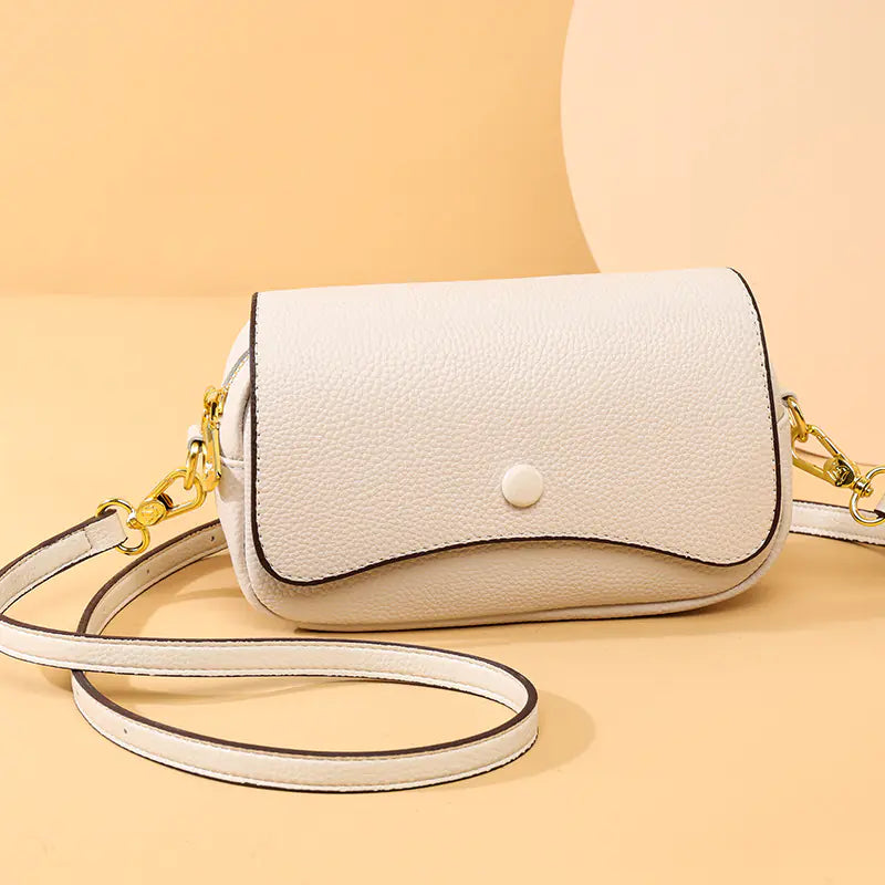 Genuine Leather Crossbody Bag