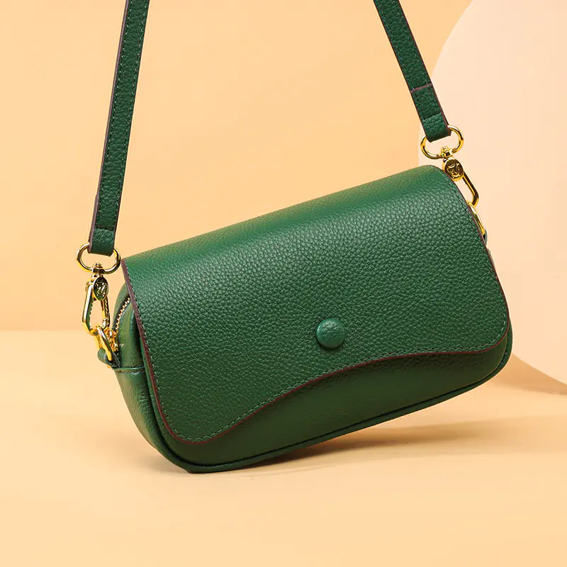 Genuine Leather Crossbody Bag