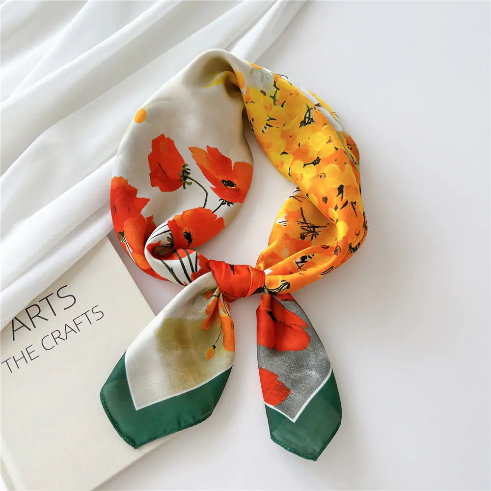 Stylish Silk-Like Scarf