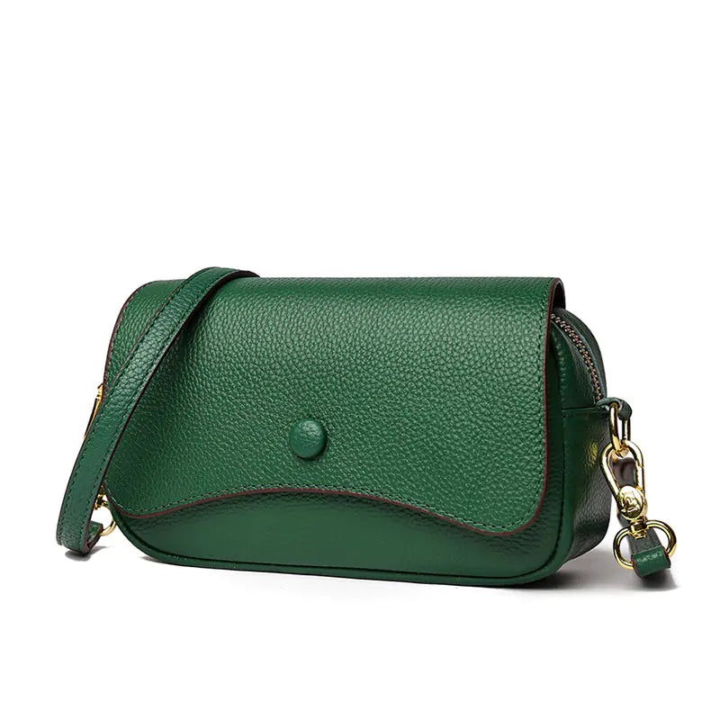 Genuine Leather Crossbody Bag