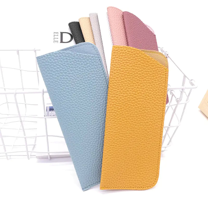 New Leather Sunglasses Pouch with Thick Design