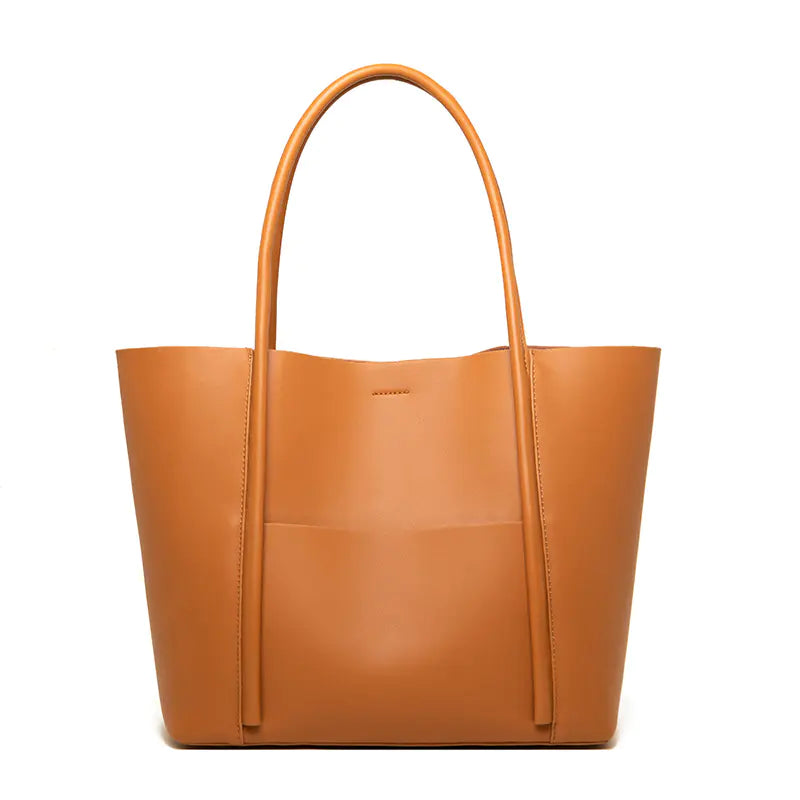 Classic Genuine Leather Tote Bag (Large)