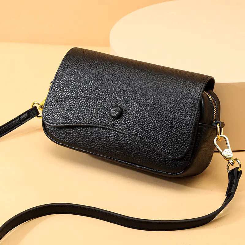 Genuine Leather Crossbody Bag