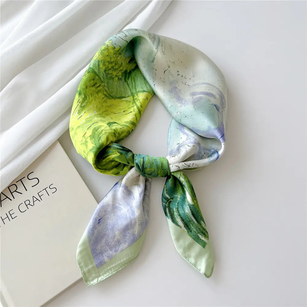 Stylish Silk-Like Scarf