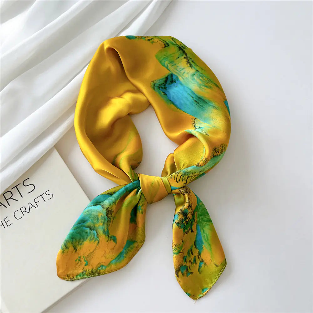 Stylish Silk-Like Scarf