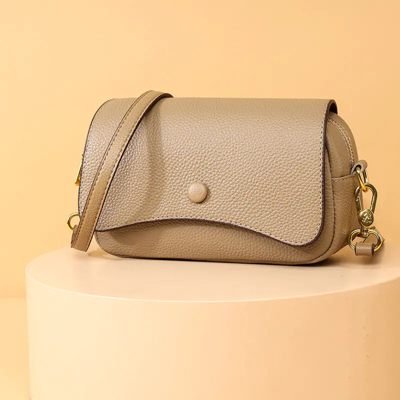 Genuine Leather Crossbody Bag